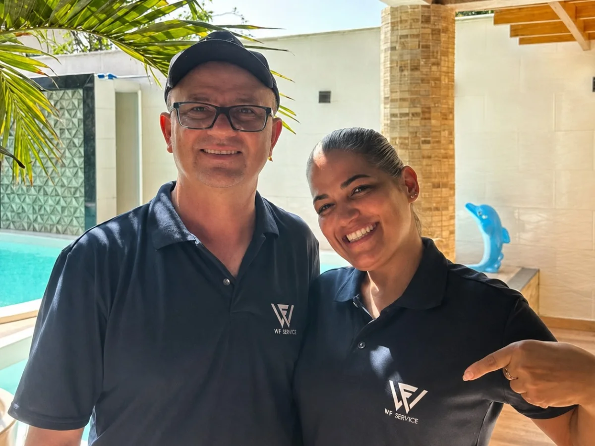 WF Service professionals wearing the company uniform